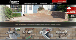 Desktop Screenshot of craftsmenconcrete.com